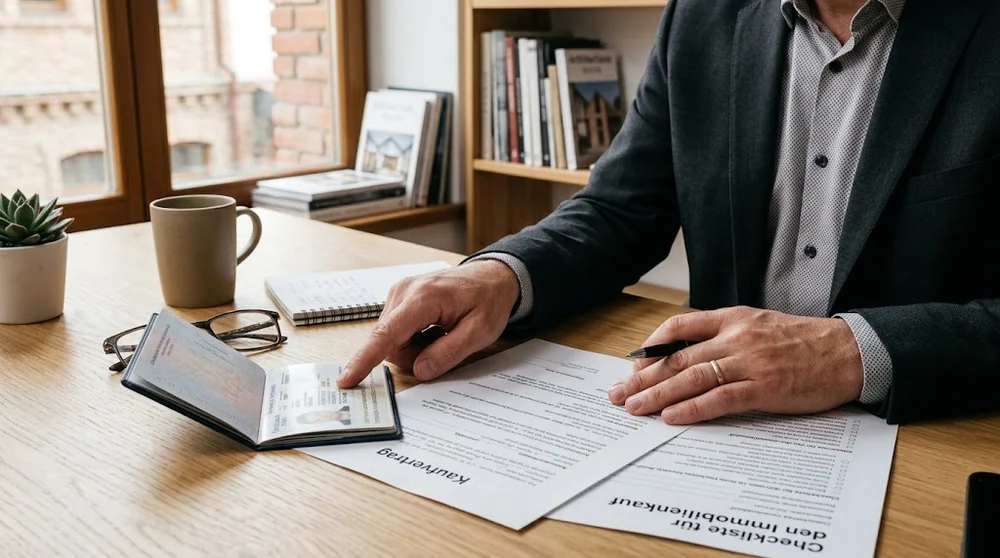 Passdaten vor der Unterschrift des Kaufvertrags in Georgien prüfen