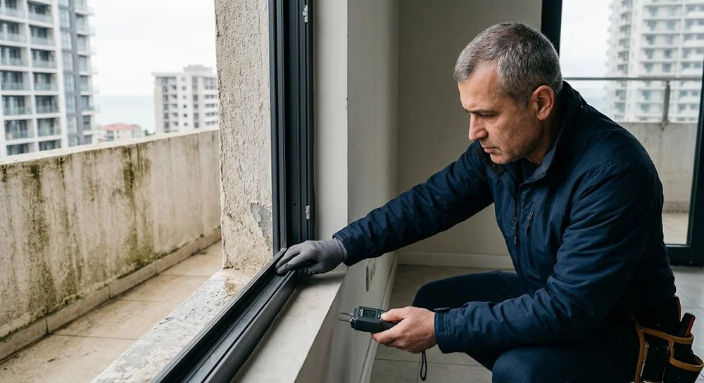 Technische Prüfung einer Bestandswohnung in Batumi